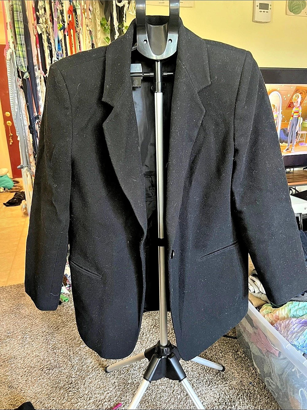 Harvé Benard Women's Black Blazer Size 14